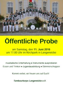 Öffentliche Probe